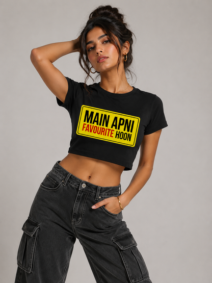 Favorite One  : Women Fitted T-Shirts