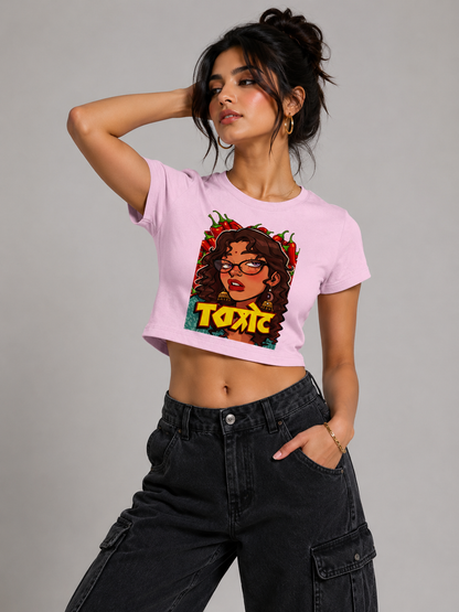 Toxic Baby : Women Fitted T-Shirts
