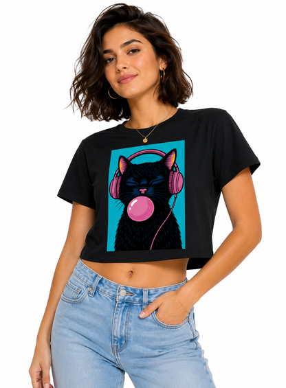 Cat Queen : Women Fitted T-Shirts
