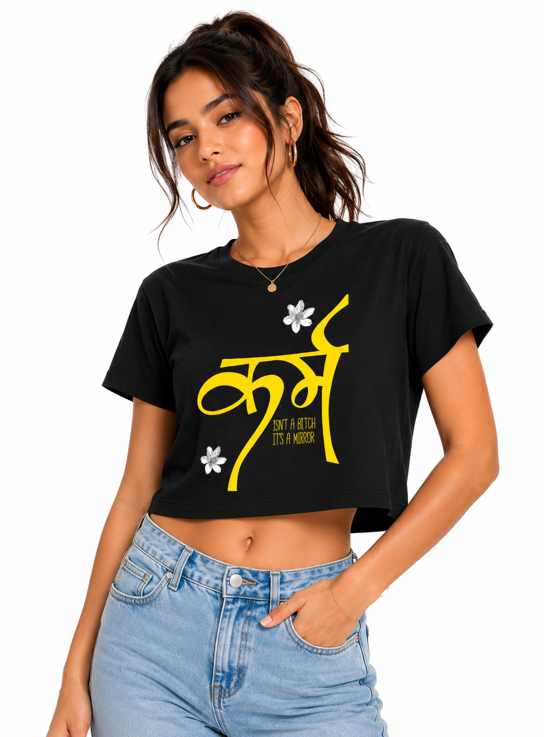 Karma ⭐ : Women Fitted T-Shirts