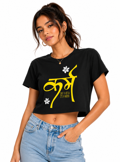 Karma ⭐ : Women Fitted T-Shirts