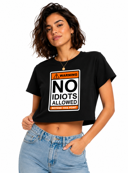 Warning ⚠️ : Women Fitted T-Shirts