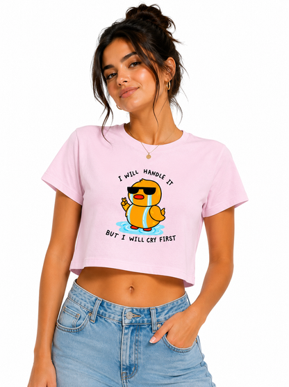 Overwhelmed ⭐ : Women Fitted T-Shirts